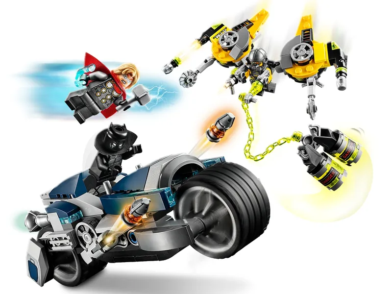 Avengers Speeder Bike Attack
