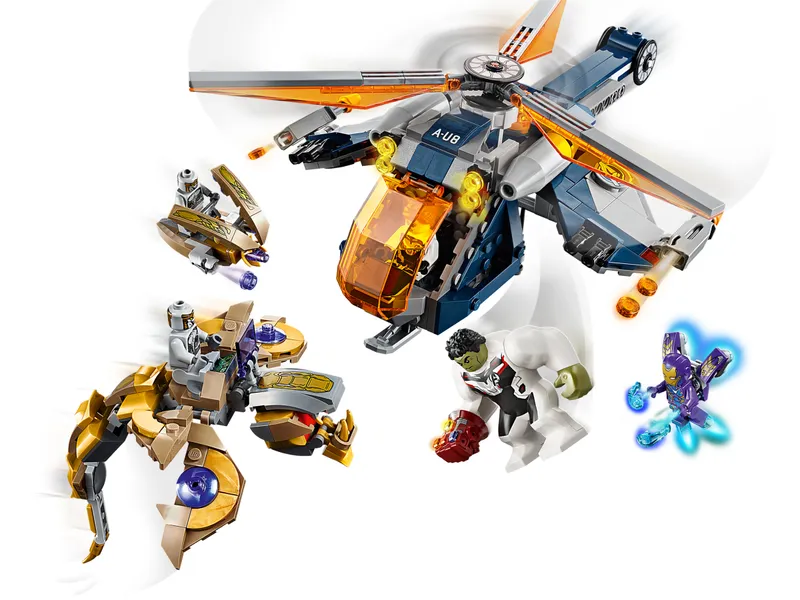Avengers Hulk Helicopter Rescue