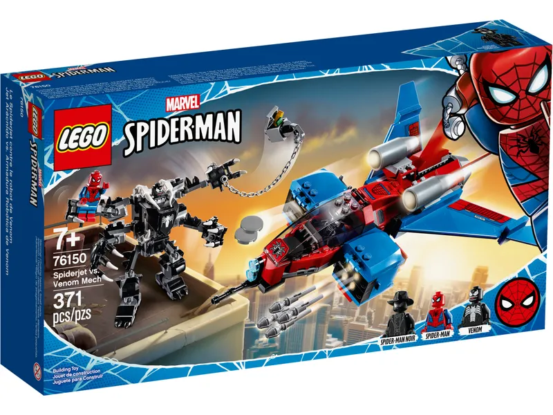 Spiderjet vs. Venom Mech