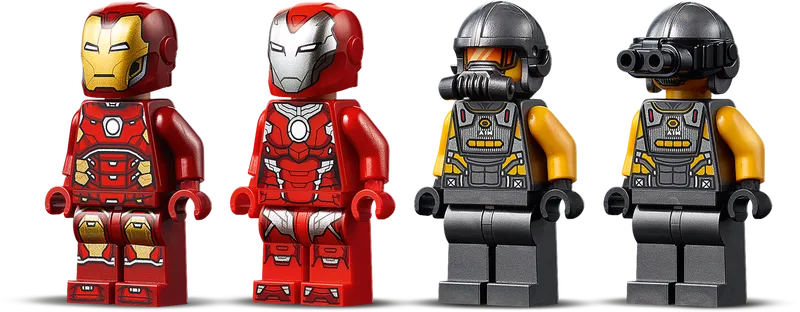 Iron Man Hulkbuster versus A.I.M. Agent