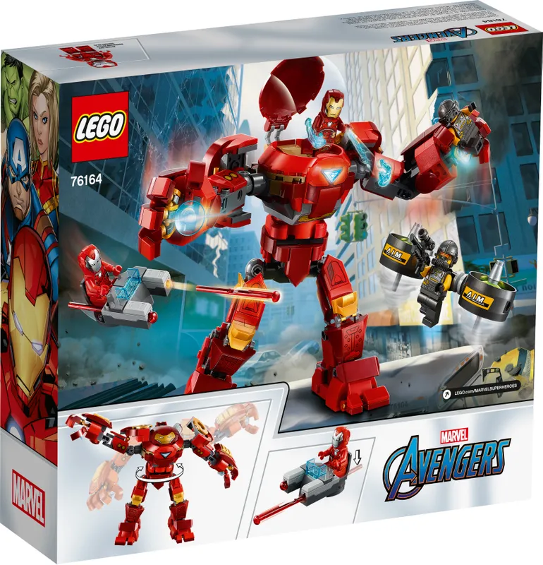 Iron Man Hulkbuster versus A.I.M. Agent
