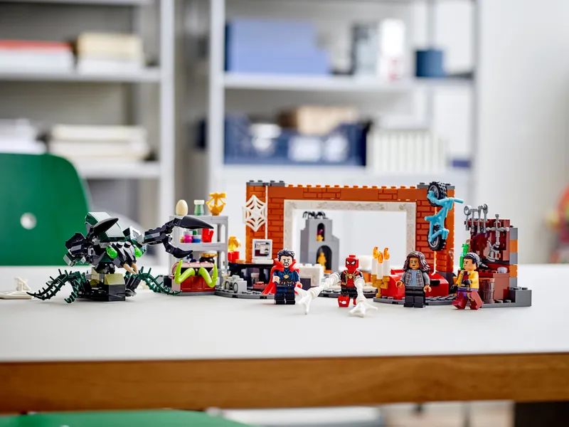 Spider-Man at the Sanctum Workshop