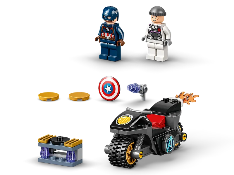 Captain America and Hydra Face-Off