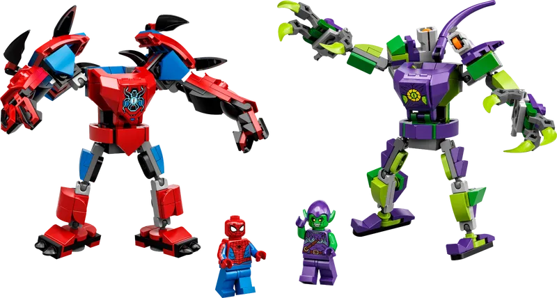 Spider-Man &amp; Green Goblin Mech Battle