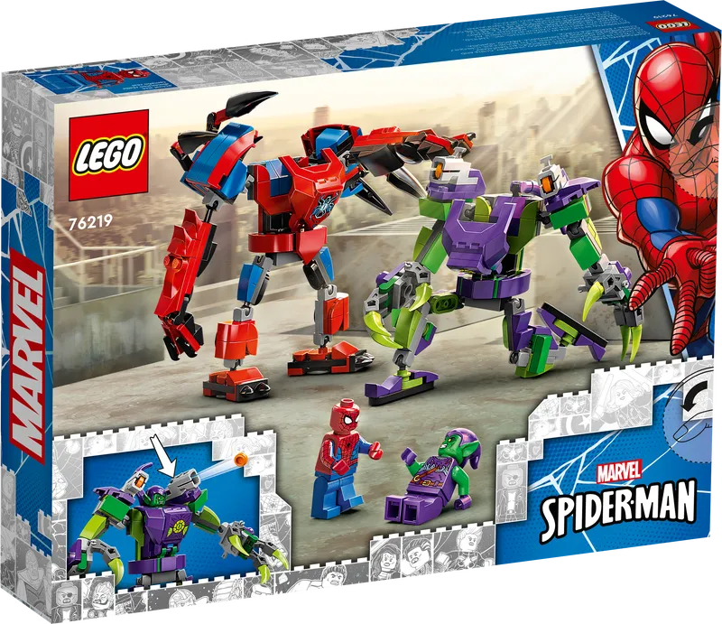 Spider-Man &amp; Green Goblin Mech Battle