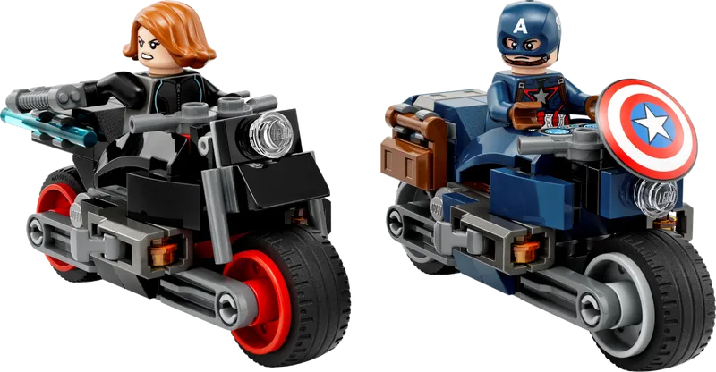 Black Widow &amp; Captain America Motorcycles