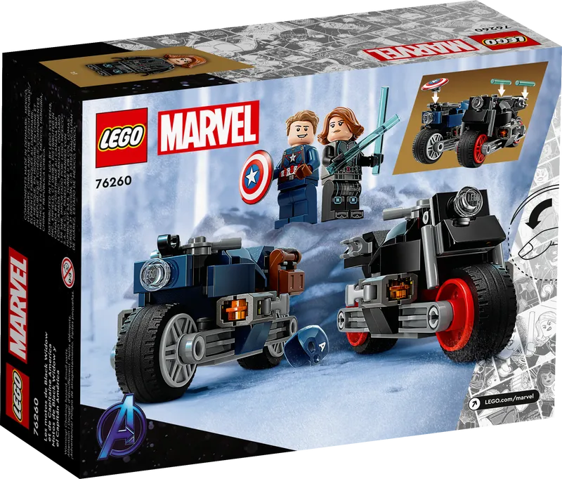 Black Widow &amp; Captain America Motorcycles