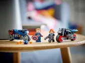 Black Widow &amp; Captain America Motorcycles