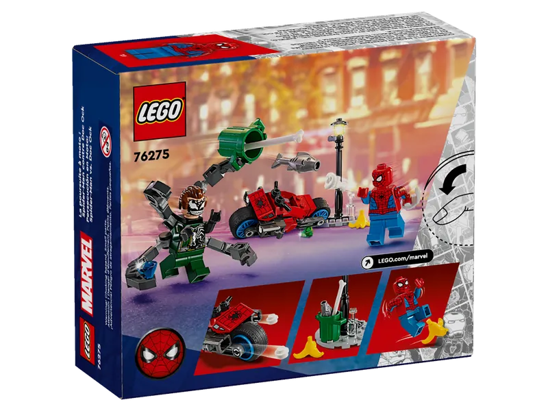 Motorcycle Chase: Spider-Man vs. Doc Ock