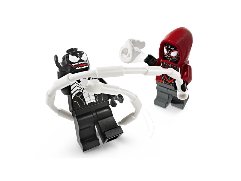 Venom Mech Armour vs. Miles Morales