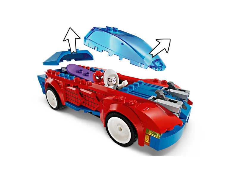 Spider-Man Race Car &amp; Venom Green Goblin