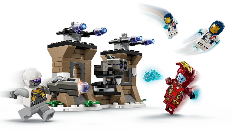 Iron Man &amp; Iron Legion vs. Hydra Soldier