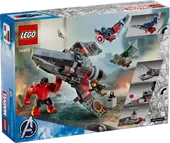 Captain America vs. Red Hulk Battle