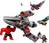 Captain America vs. Red Hulk Battle