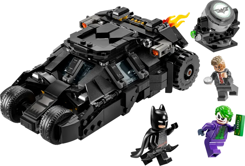 Batman Tumbler vs. Two-Face &amp; The Joker