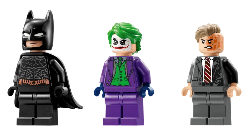 Batman Tumbler vs. Two-Face &amp; The Joker