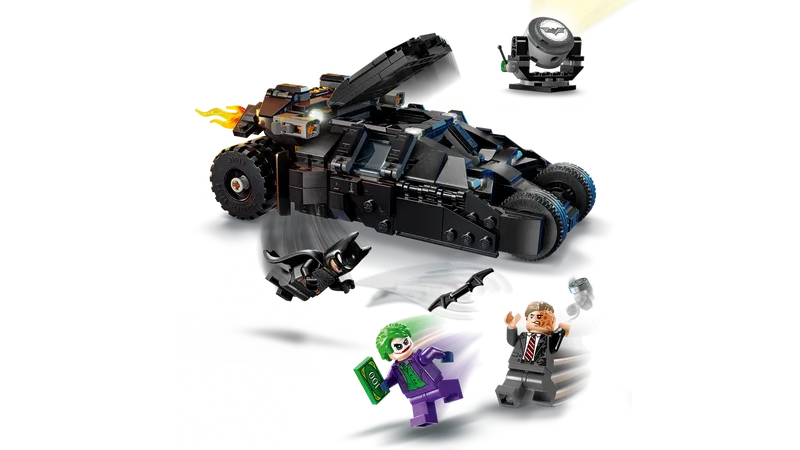 Batman Tumbler vs. Two-Face &amp; The Joker