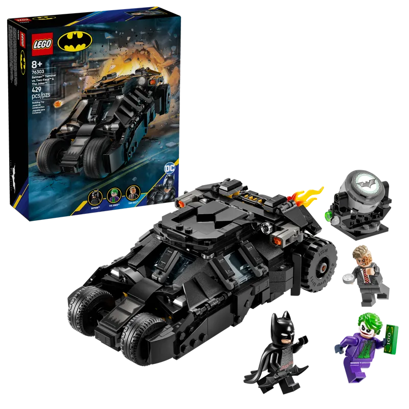 Batman Tumbler vs. Two-Face &amp; The Joker