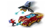 Iron Man Car &amp; Black Panther vs. Red Hulk