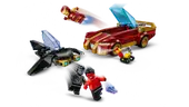 Iron Man Car &amp; Black Panther vs. Red Hulk