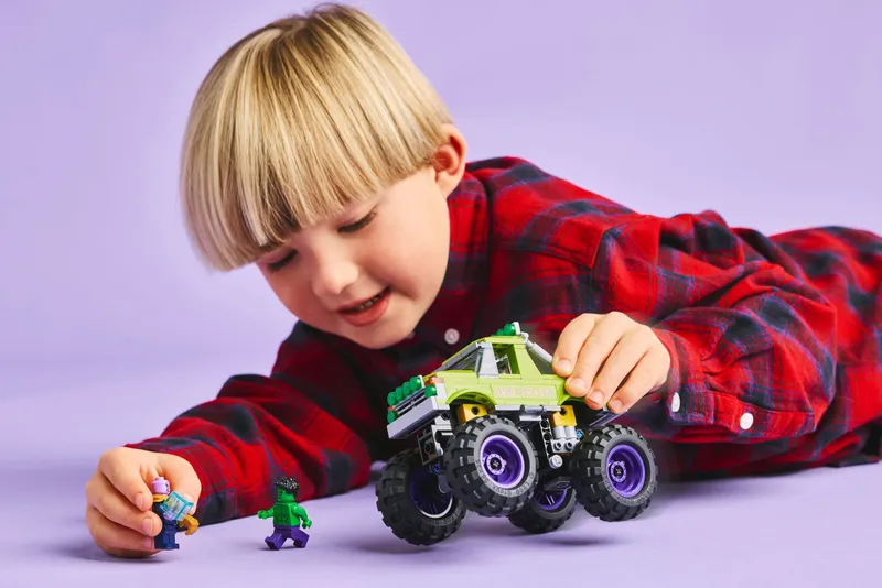 The Hulk Truck vs. Thanos