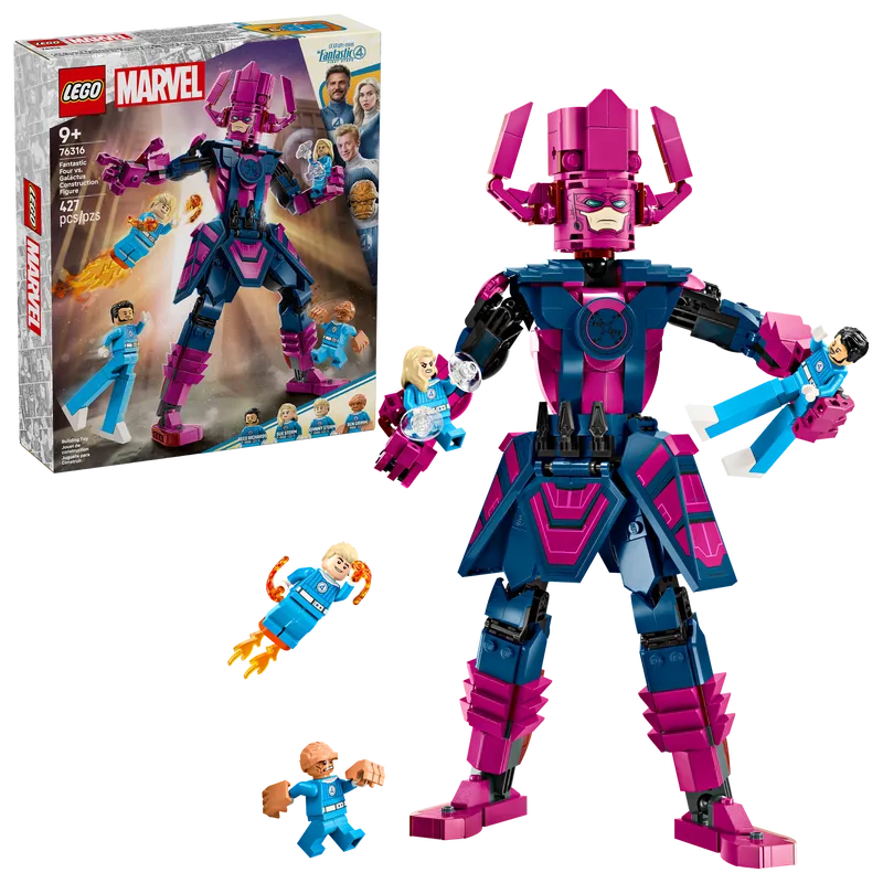 Fantastic Four vs. Galactus Construction Figure