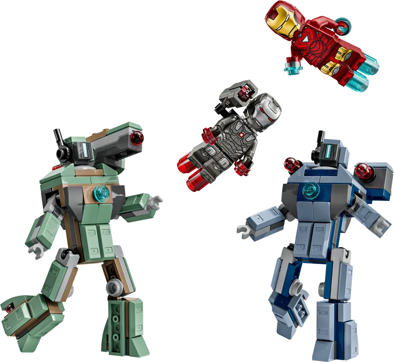 Iron Man &amp; War Machine vs. Hammer Drones