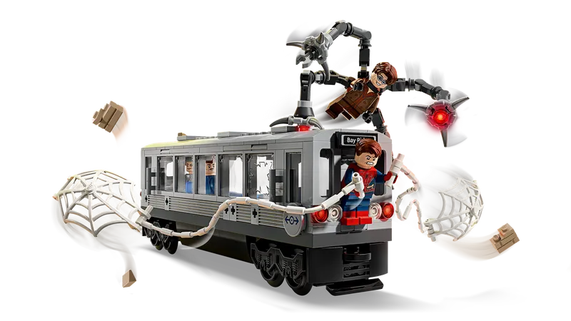 Spider-Man vs. Doc Ock Subway Train Scene