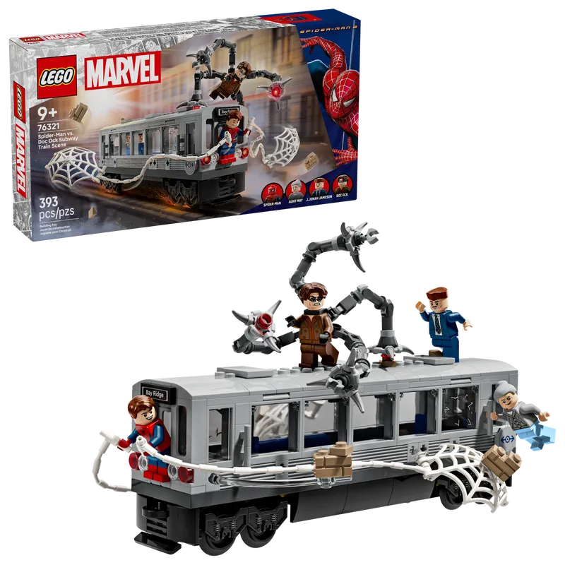 Spider-Man vs. Doc Ock Subway Train Scene