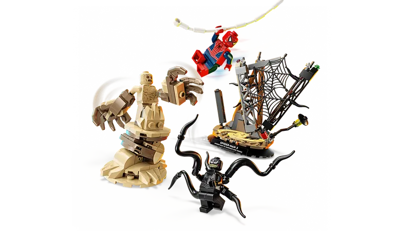 Epic Battle: Spider-Man vs. Sandman