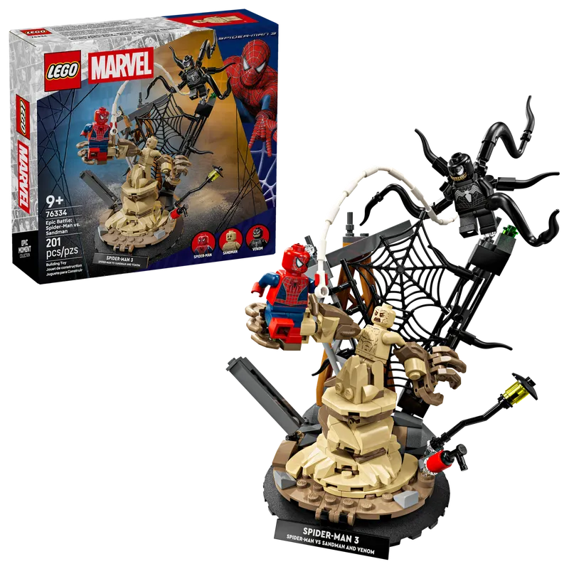 Epic Battle: Spider-Man vs. Sandman