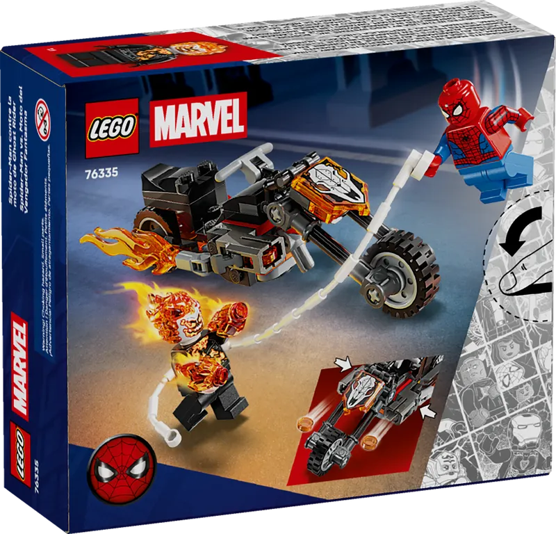 Spider-Man vs. Ghost Rider Motorcycle