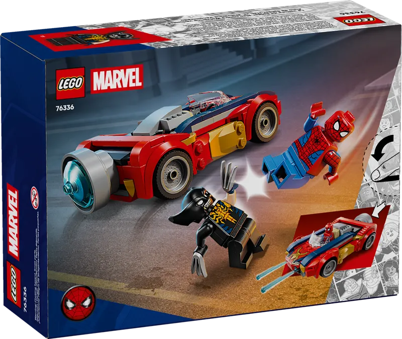 Spider-Man Car vs. Venomized Wolverine