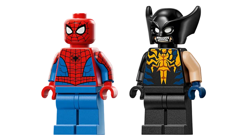 Spider-Man Car vs. Venomized Wolverine