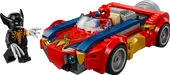 Spider-Man Car vs. Venomized Wolverine