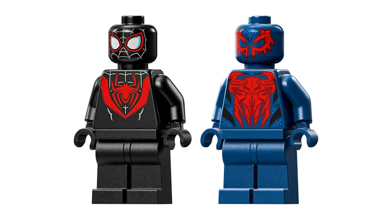 Miles Morales Mech vs. Spider-Man 2099