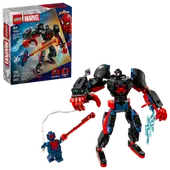 Miles Morales Mech vs. Spider-Man 2099