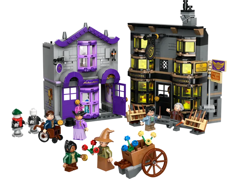 Ollivanders &amp; Madam Malkin’s Robes