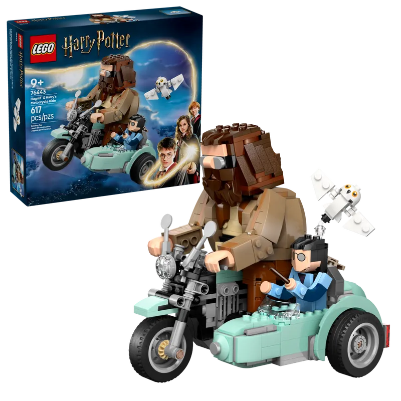 Hagrid &amp; Harry's Motorcycle Ride