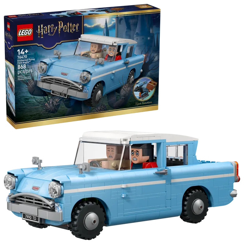 Enchanted Flying Ford Anglia