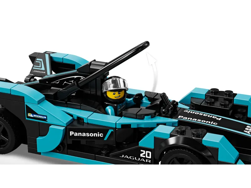 Formula E Panasonic Jaguar Racing GEN2 car &amp; Jaguar I-PACE eTROPHY