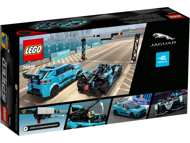 Formula E Panasonic Jaguar Racing GEN2 car &amp; Jaguar I-PACE eTROPHY
