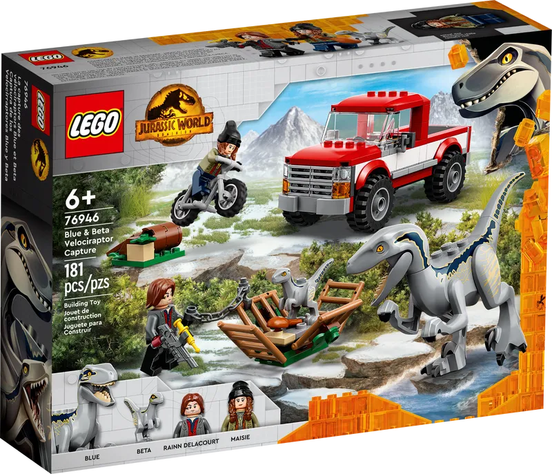 Blue &amp; Beta Velociraptor Capture