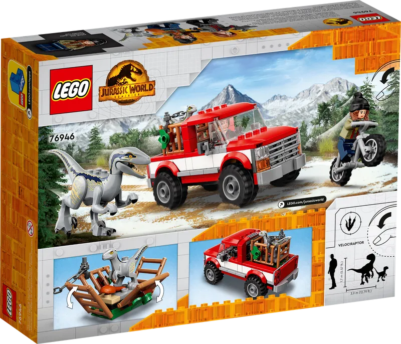Blue &amp; Beta Velociraptor Capture