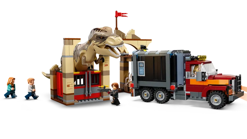 T. rex &amp; Atrociraptor Dinosaur Breakout