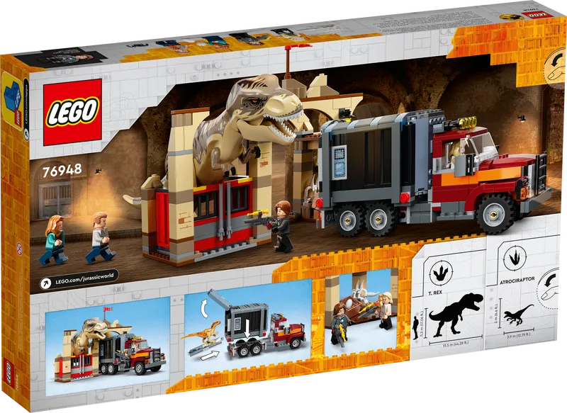 T. rex &amp; Atrociraptor Dinosaur Breakout