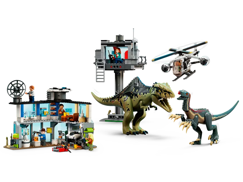 Giganotosaurus &amp; Therizinosaurus Attack