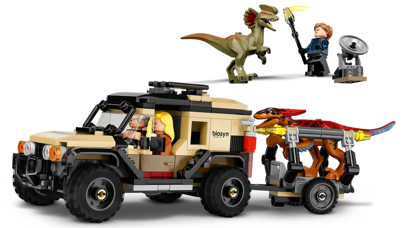 Pyroraptor &amp; Dilophosaurus Transport