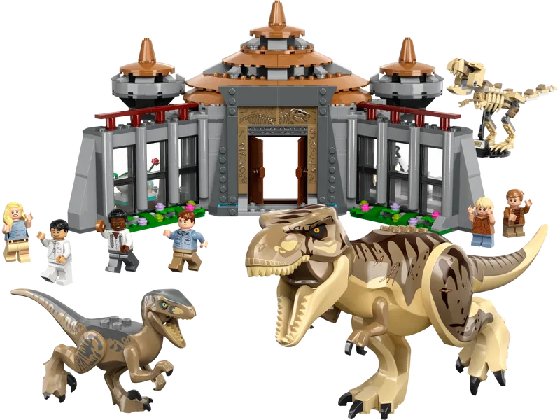 Visitor Center: T. rex &amp; Raptor Attack