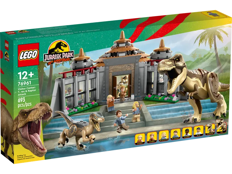 Visitor Center: T. rex &amp; Raptor Attack
